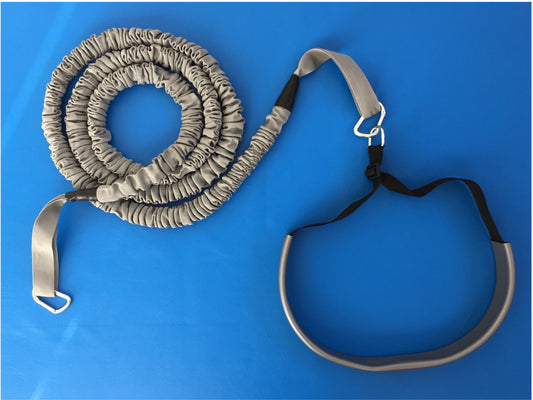 Cintura con elastico lungo 3 metri per corsa trattenuta