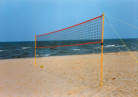 Impianto pallavolo da prato o sabbia tempo libero completo di rete I tenditori applicati sugli impianti sono muniti di sicurezza antisgancio