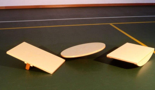 Tavoletta rettangolare in legno con semilune